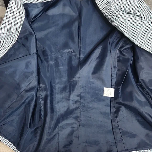 Haberdashery Houndstooth Blazer and Trousers Pant Suit - 14 Petite - Picture 11 of 16